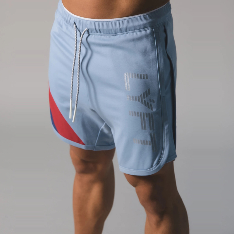 Men Workout Shorts Gym Fitness Shorts