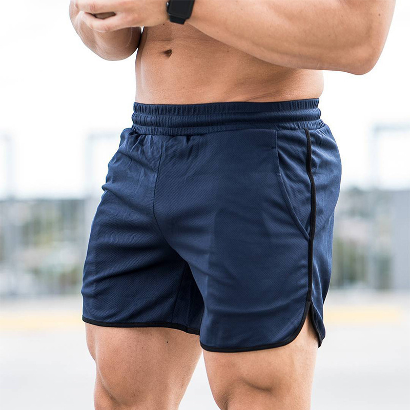 Men Sports Wear Running Mesh Shorts