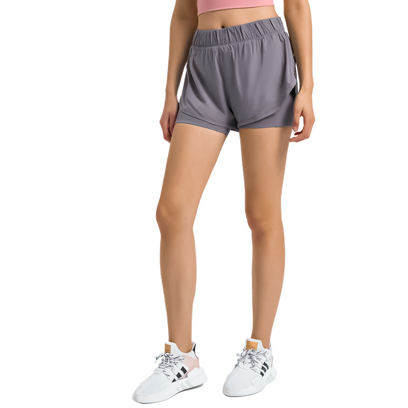 Women Training Shorts 2 In 1 Running Shorts