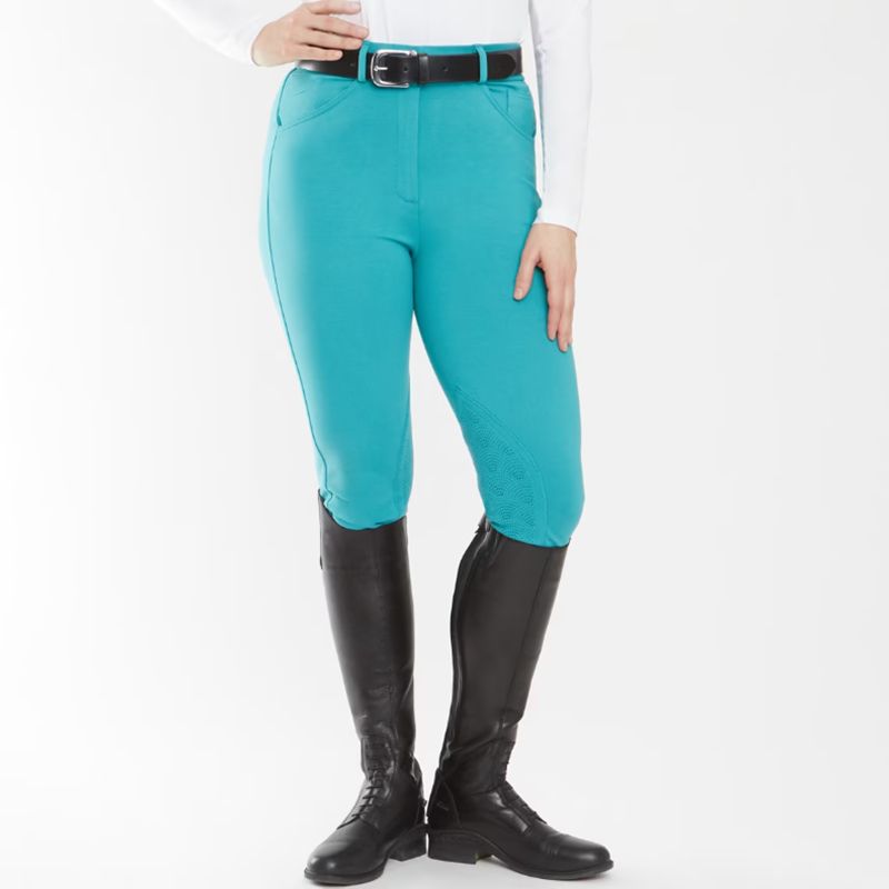 Manufacture Plus Size Wear-resistant Women's Riding Tights Active Equestrian Horse Riding Pants