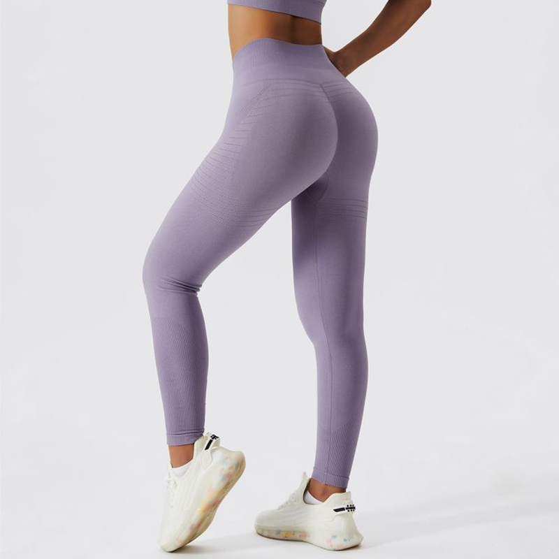 Custom Seamless Workout Clothes High Rise Active Leggings