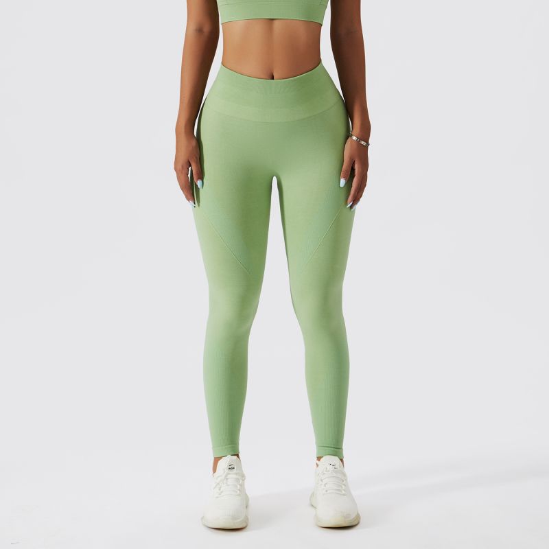 Custom Seamless Workout Clothes High Rise Active Leggings