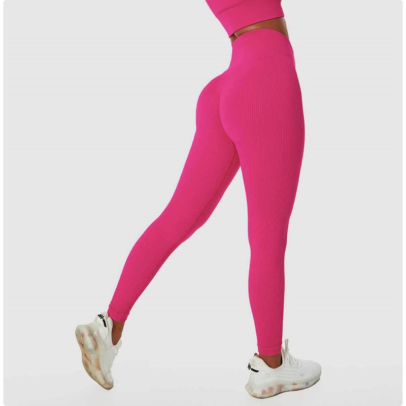 Custom Female Workout Pants High Wasited Seamless Gym Leggings