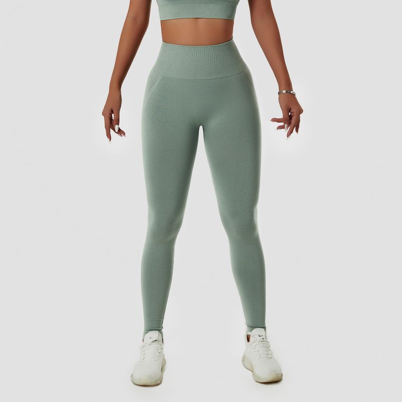 Custom Breathable Women's Workout Clothing Seamless Yoga Pants