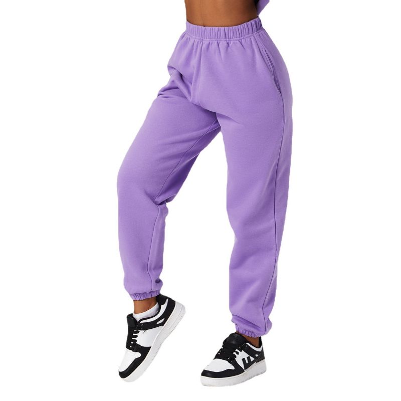 Custom Women Sweat Jogger Pants Manufacture Women Outdoor Causal Trousers