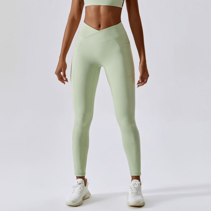 Custom Activewear Leggings Wholesale Workout Pants With Pockets