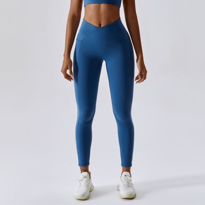 Custom Activewear Leggings Wholesale Workout Pants With Pockets