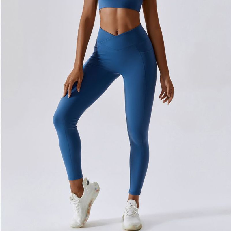 Custom Activewear Leggings Wholesale Workout Pants With Pockets