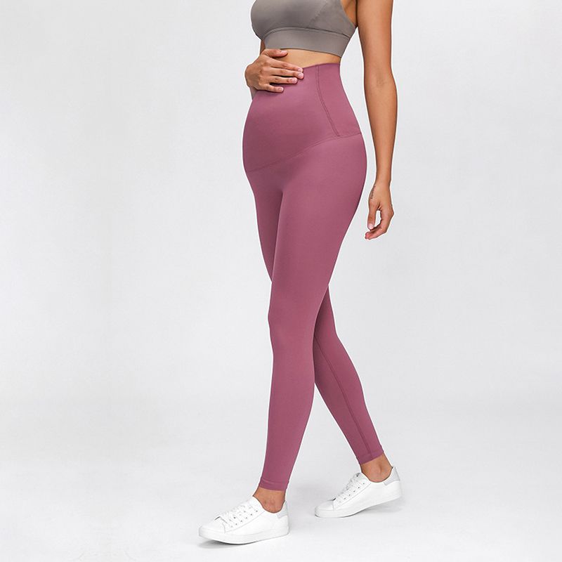 Custom Belly-Supporting Activewear Pants Womens Maternity Leggings