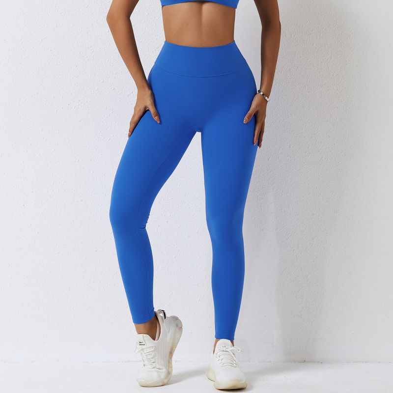 High-waisted Stretch-brushed Tummy Control Yoga Pants