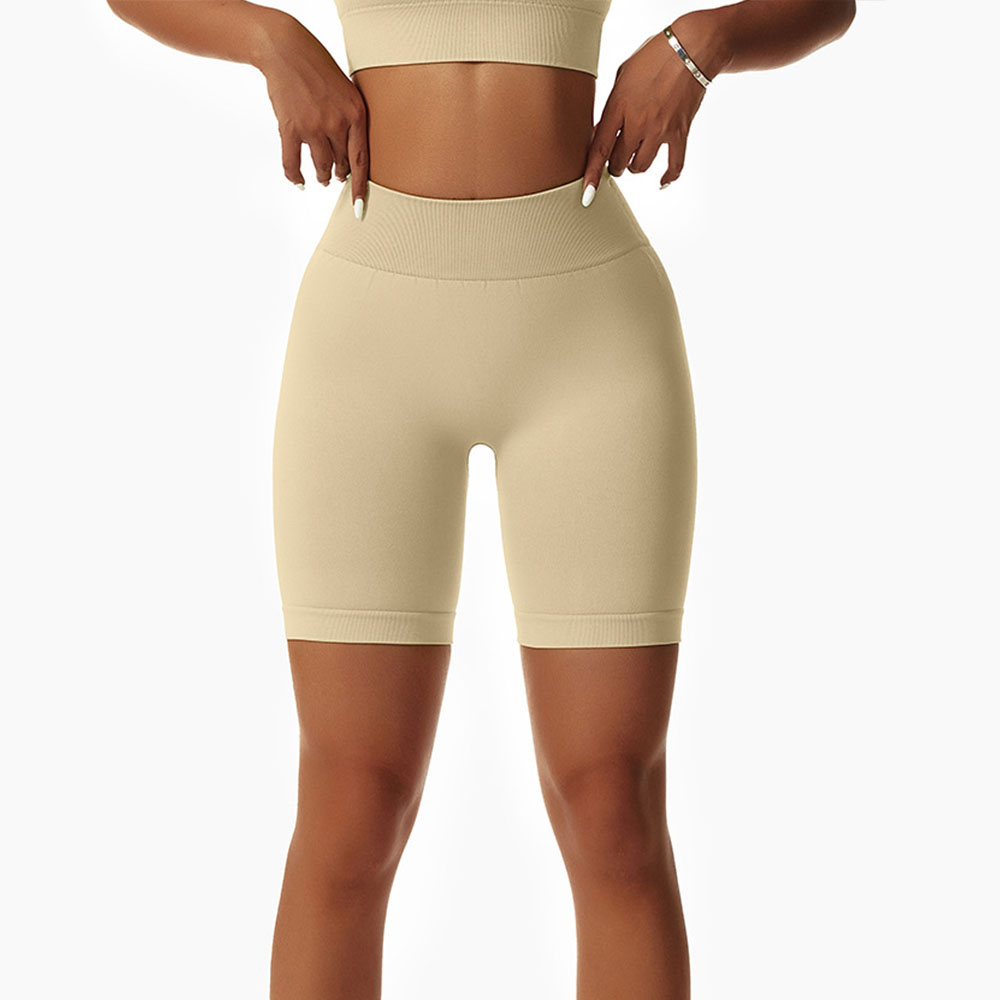 Women's Seamless High Waist Sports Fitness Shorts