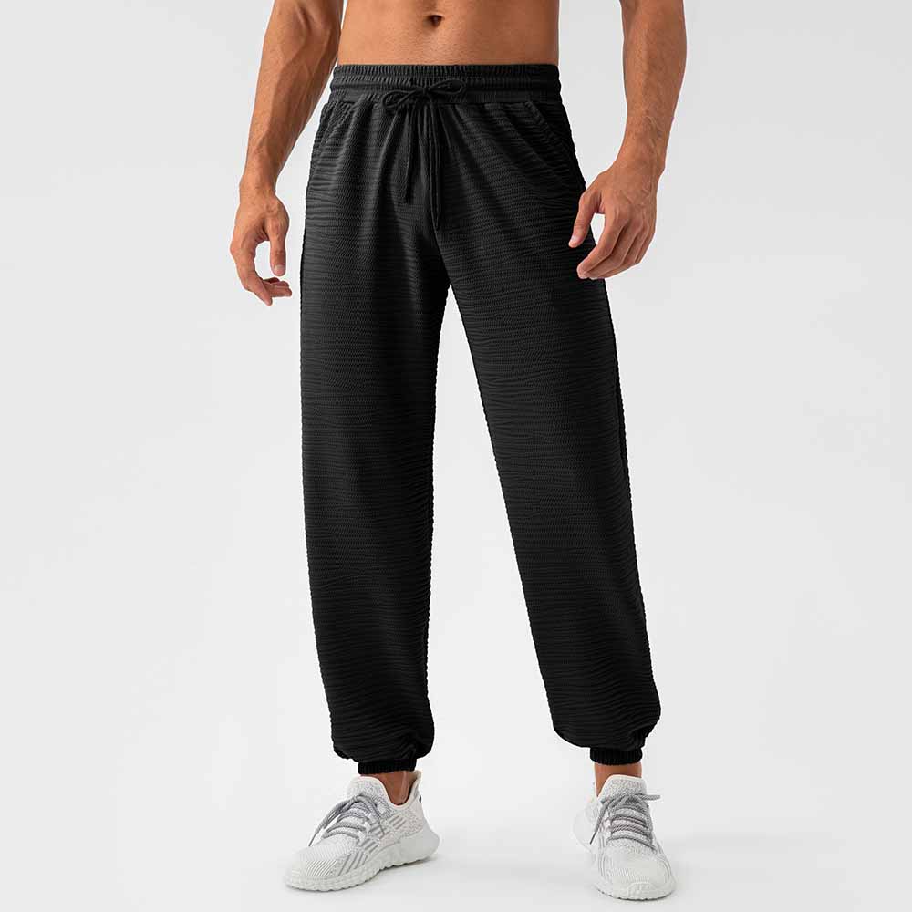 Men's Nylon Sports Pants - Breathable Quick-Dry Cool Fitness Joggers