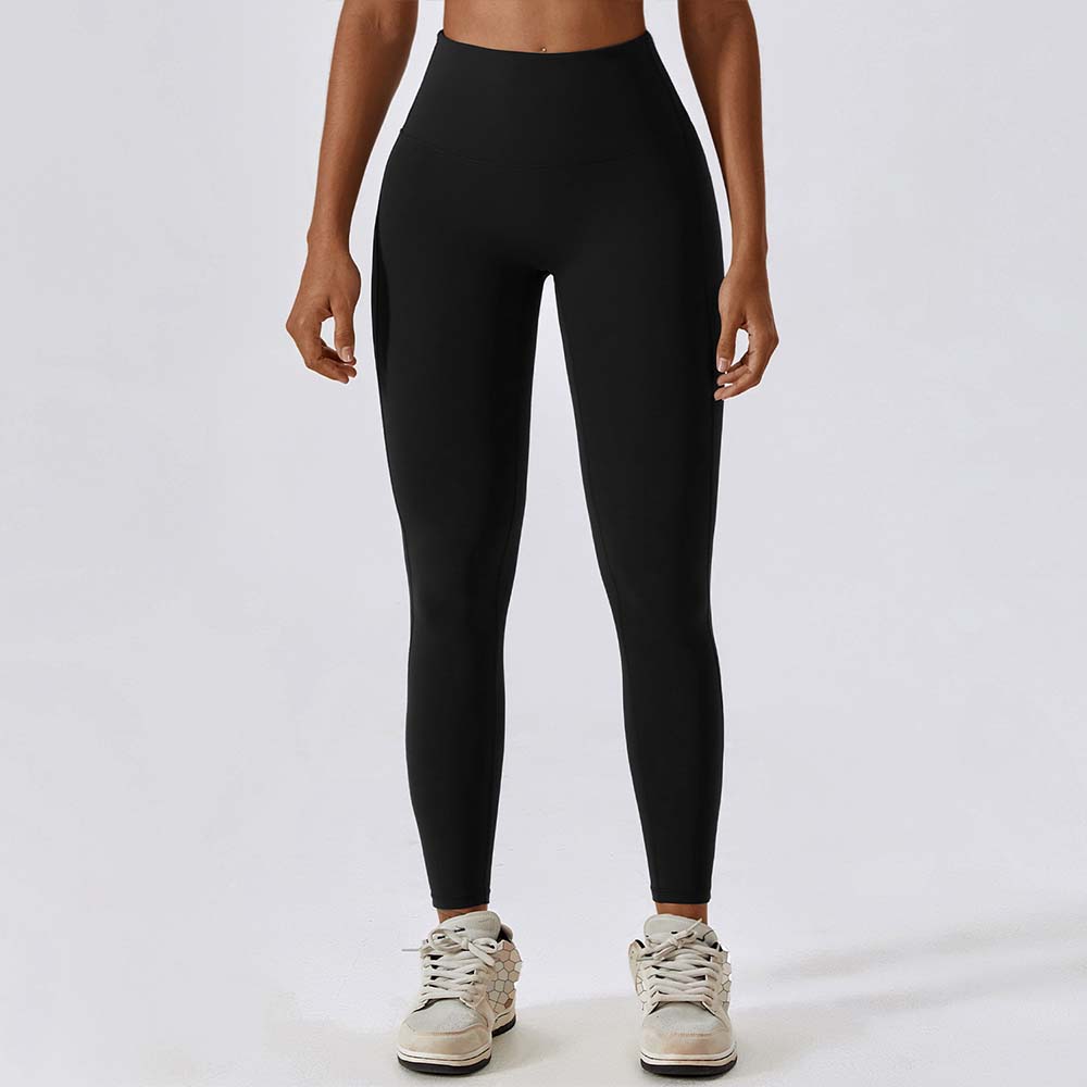 Women's Quick-Dry Naked Feel Butt-Lifting Yoga Pants - High-Waisted Tummy Control Fitness Leggings for Outdoor Running