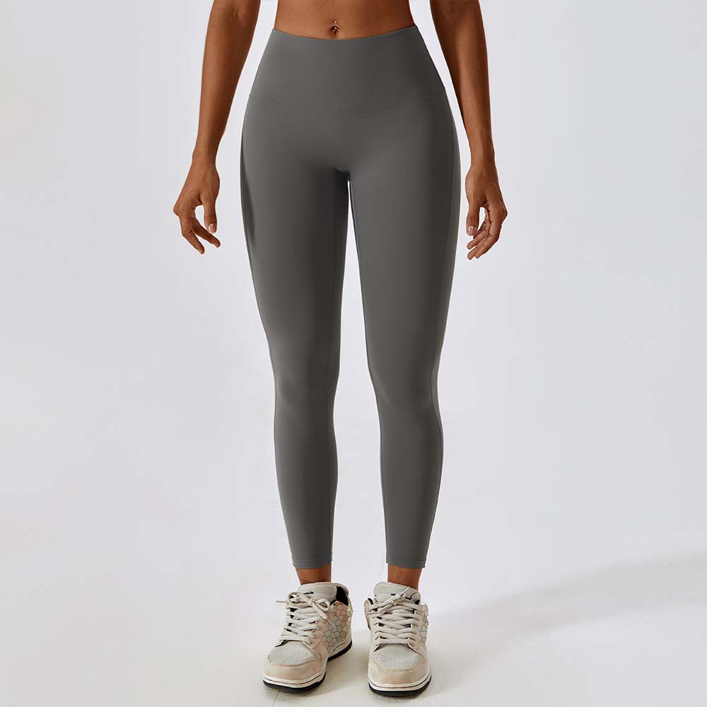 Women's Quick-Dry Naked Feel Butt-Lifting Yoga Pants - High-Waisted Tummy Control Fitness Leggings for Outdoor Running