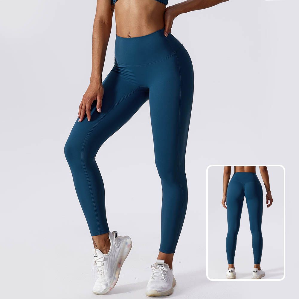 Bare Sensation Yoga Pants - High Waist Butt-Lifting Quick-Dry Tight Running Leggings