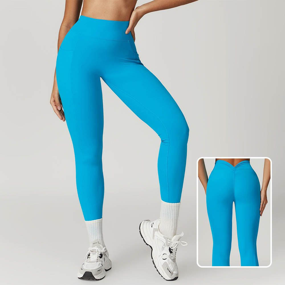 Quick-Dry Tight Butt-Lifting Yoga Pants - Brushed High Waist Fitness Running Leggings