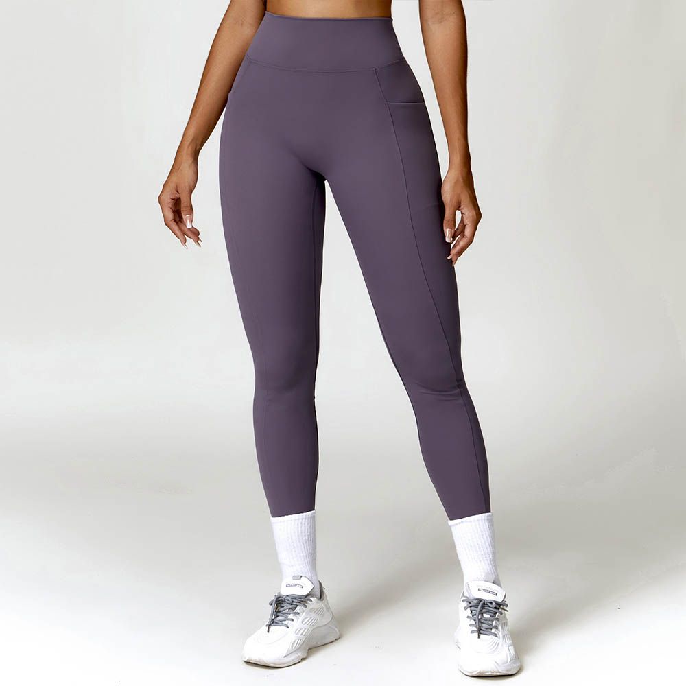 Quick-Dry Tight Butt-Lifting Yoga Pants - Brushed High Waist Fitness Running Leggings