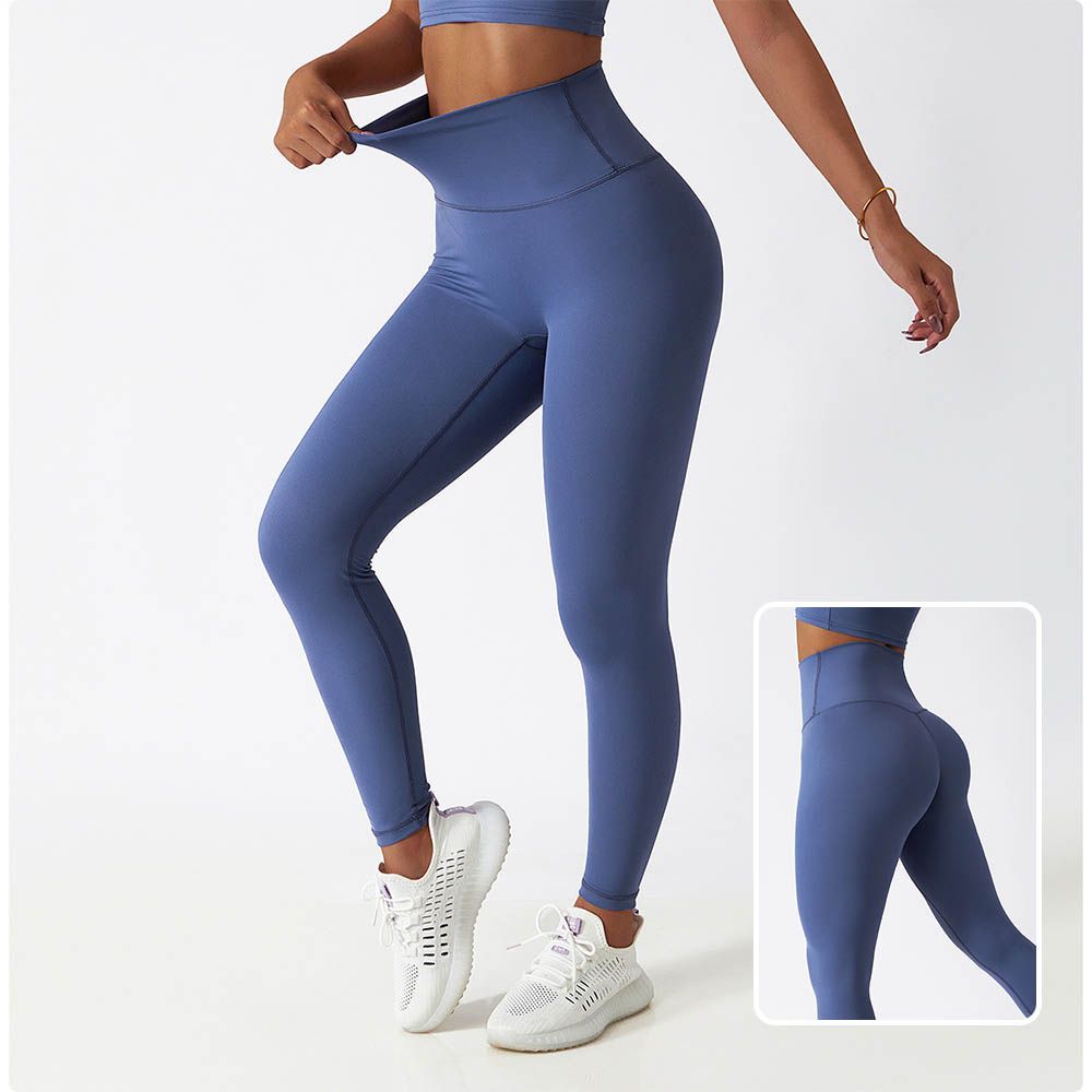 High Waist Butt-Lifting Fitness Pants - Tight Outdoor Running Breathable Quick-Dry Yoga Leggings