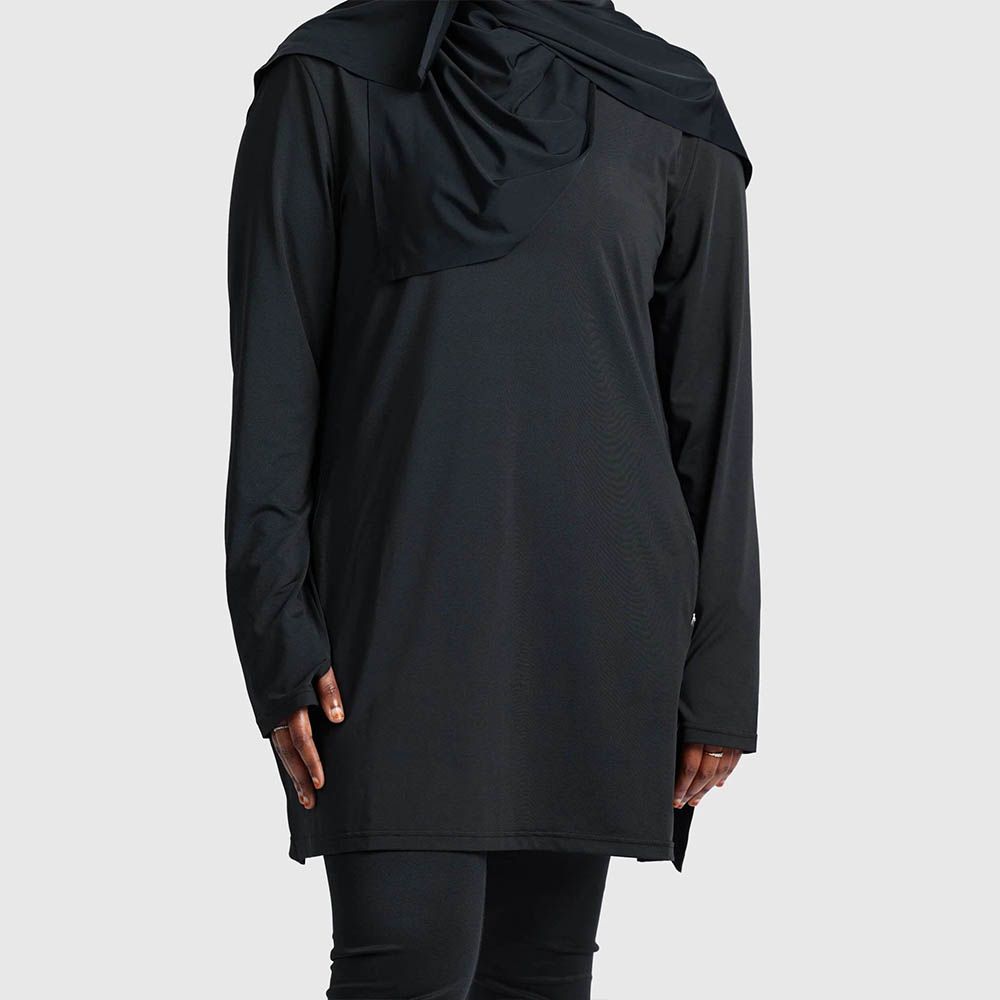 Lightweight Breathable Performance Top With Modest Fit