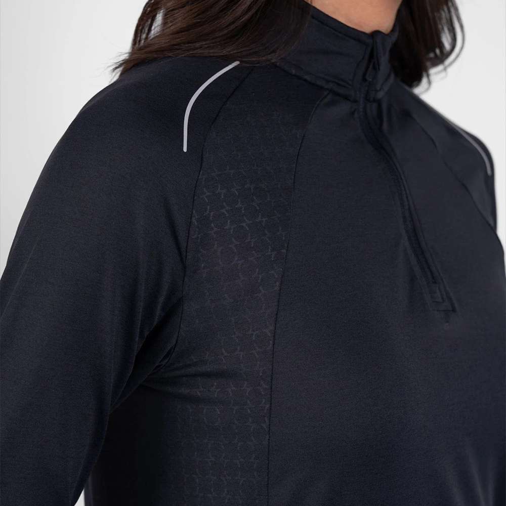 Ultra-Light Cooling Long Sleeve Half-Zip Top With Brrr° Technology