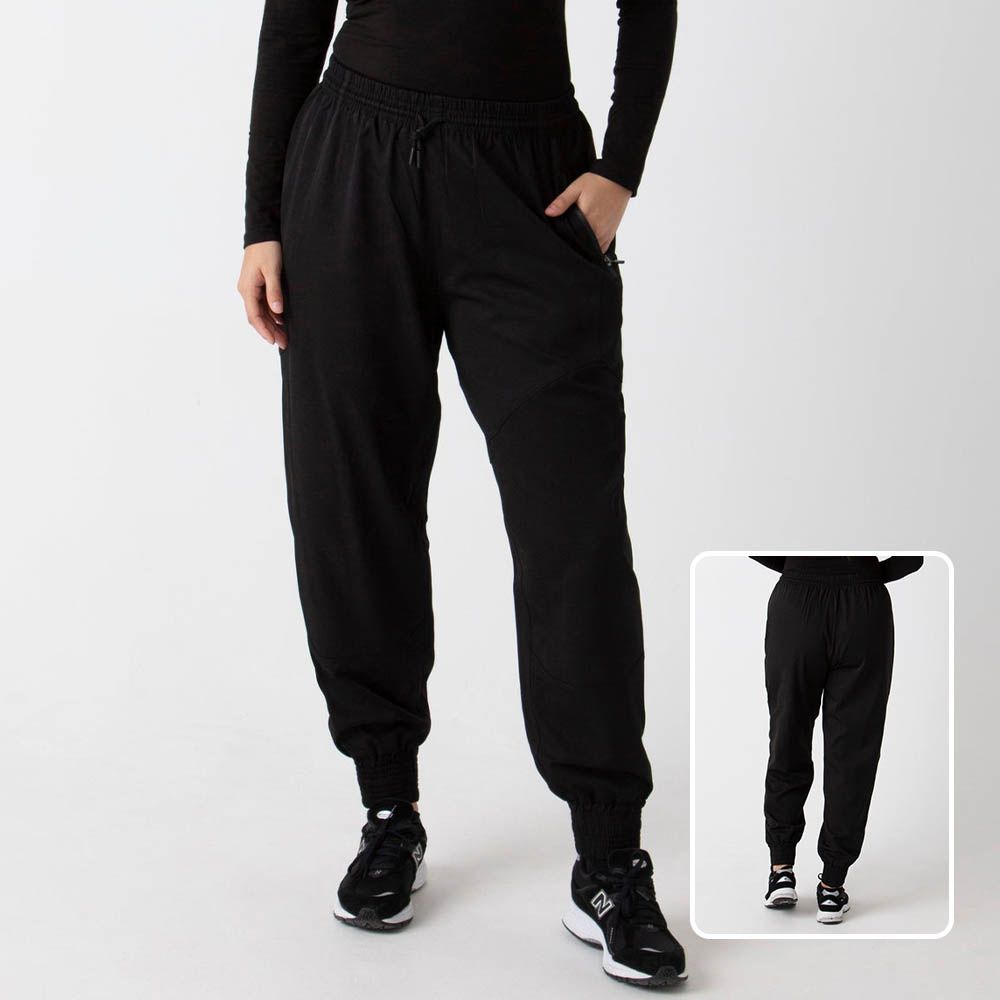 Relaxed Fit Joggers With Zipper Pocket – Comfortable And Flexible Workout Pants