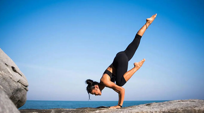 The difference between yoga pants and shark pants